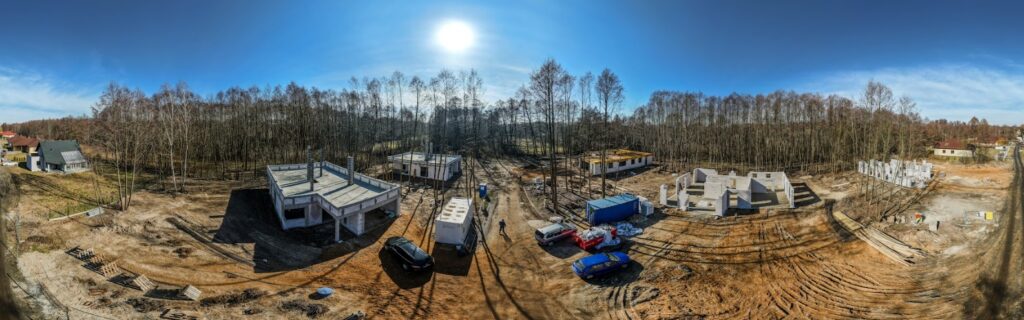 zdjęcie 360 z drona - zdjęcie panoramiczne z drona